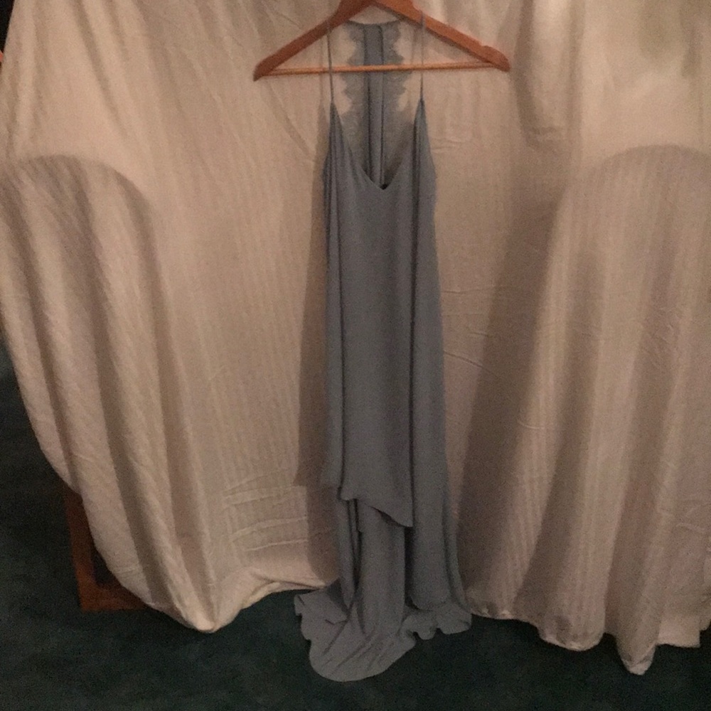 BCBG a chiffon dress